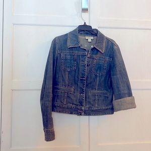 S Jean jacket from Loft.